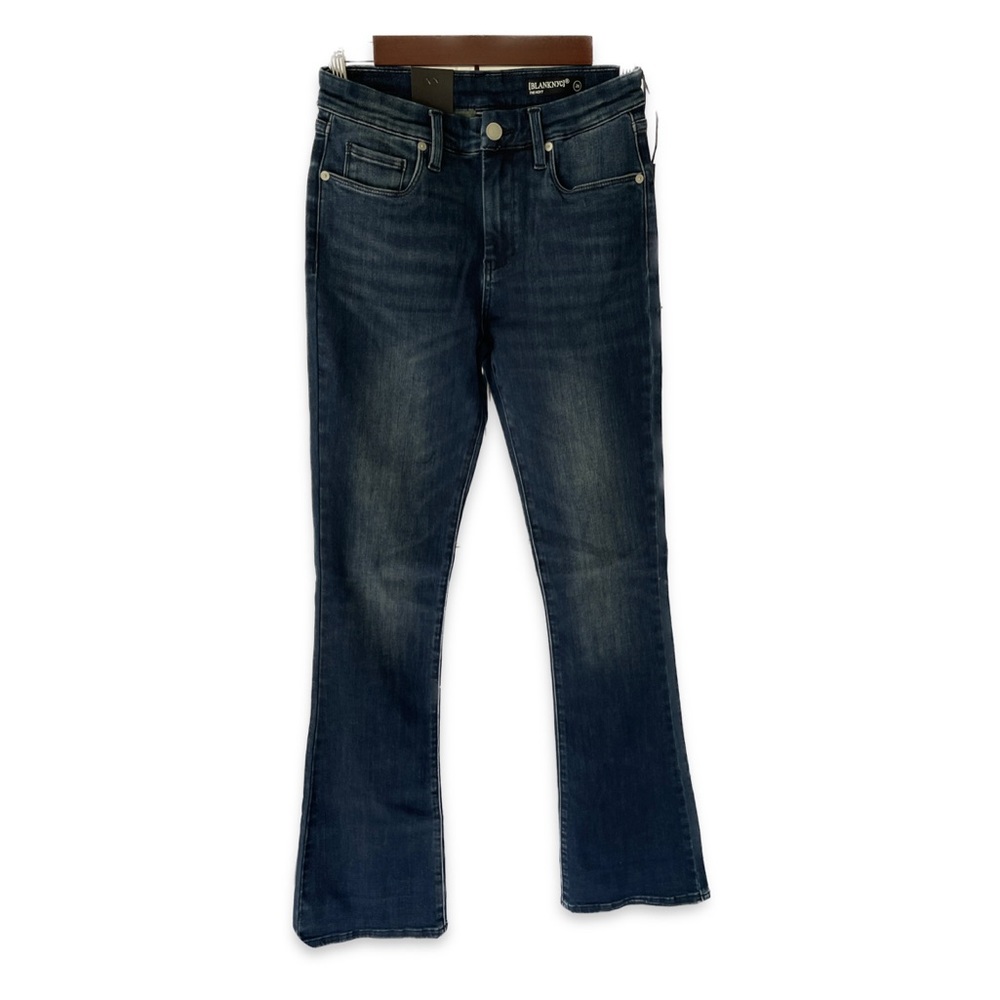 ✨NWT ✨Blank NYC Blue The Hoyt High Rise Mini Flare Jeans Size 26
